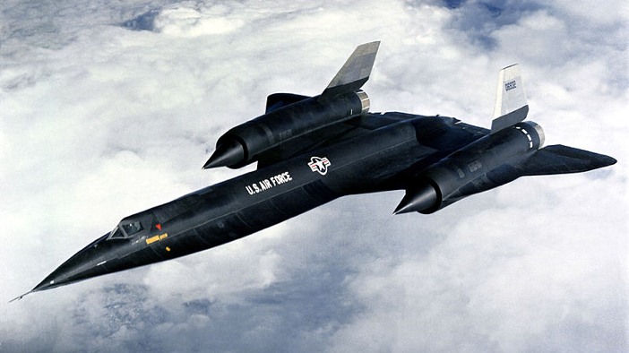 A-12 Serial Number 06932, seen with Air Force markings after transfer in May or June, 1968. (U.S. Air Force)